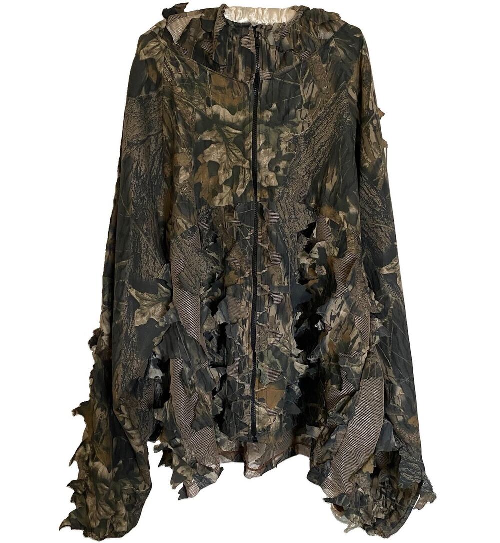 Ghillie Suit Mossy Oak Vintage Game Hunter Hunting Top And Bottom XL/XXL 1990’s